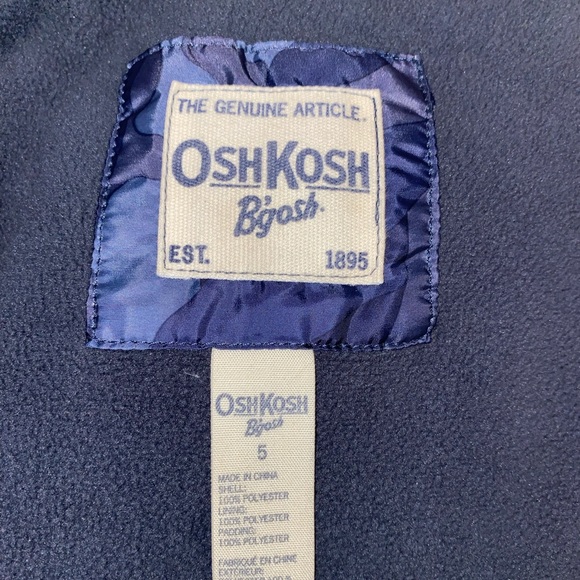 Kids vest, blue camo, like new condition - Picture 3 of 3